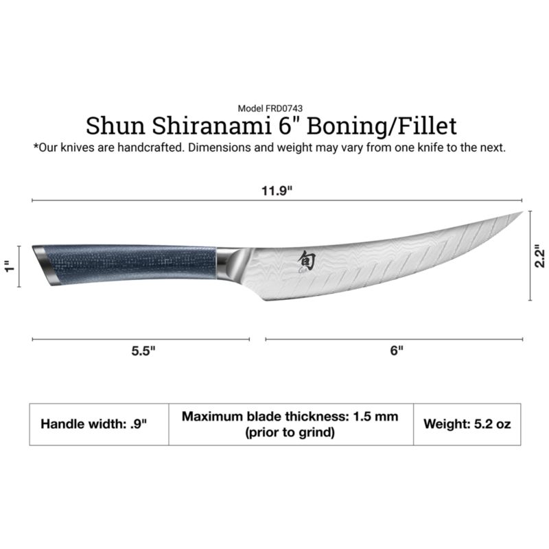Shun ® Shiranami 6" Boning Knife - image 4 of 5