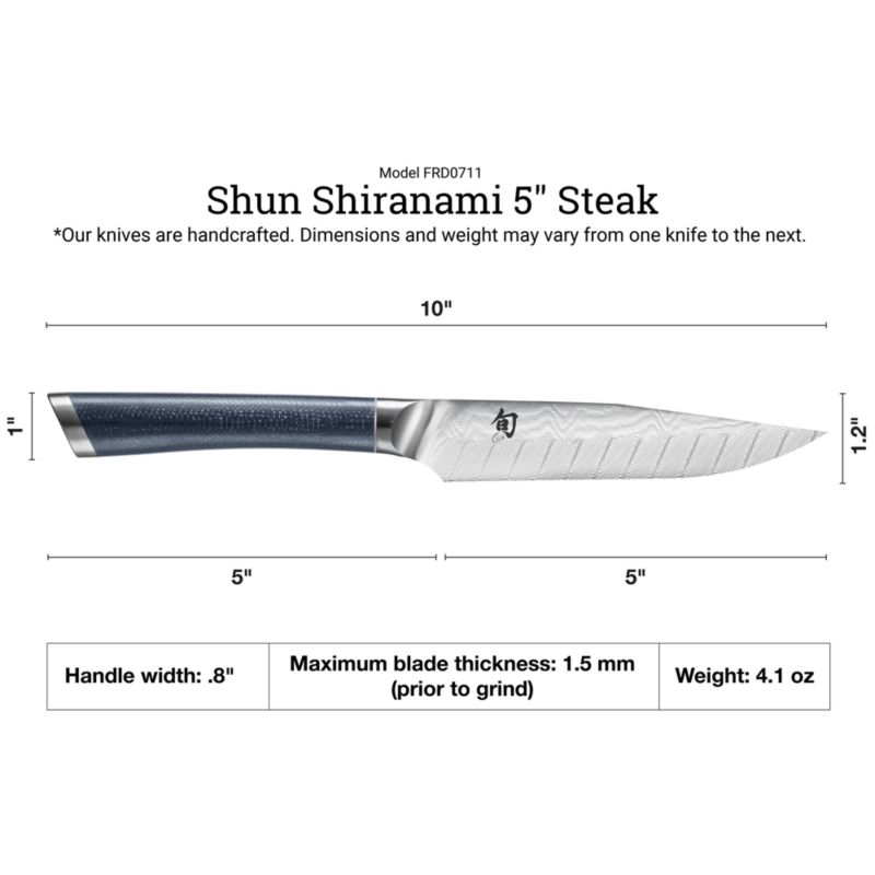 Shun ® Shiranami Steak Knives, Set of 4 - image 4 of 5