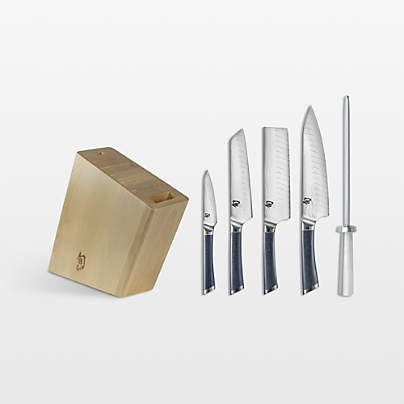 Shun ® Shiranami 6-Piece Knife Block Set