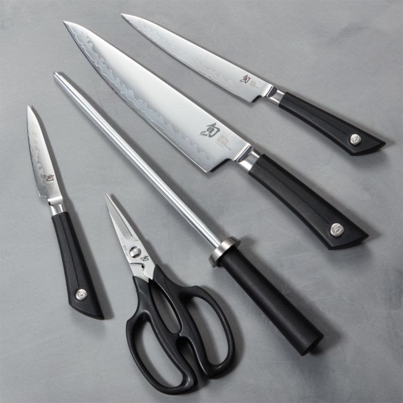 Shun ® Sora 6-Piece Knife Block Set - image 1 of 4