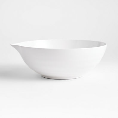 View Sia Large White Melamine Mixing Bowl details