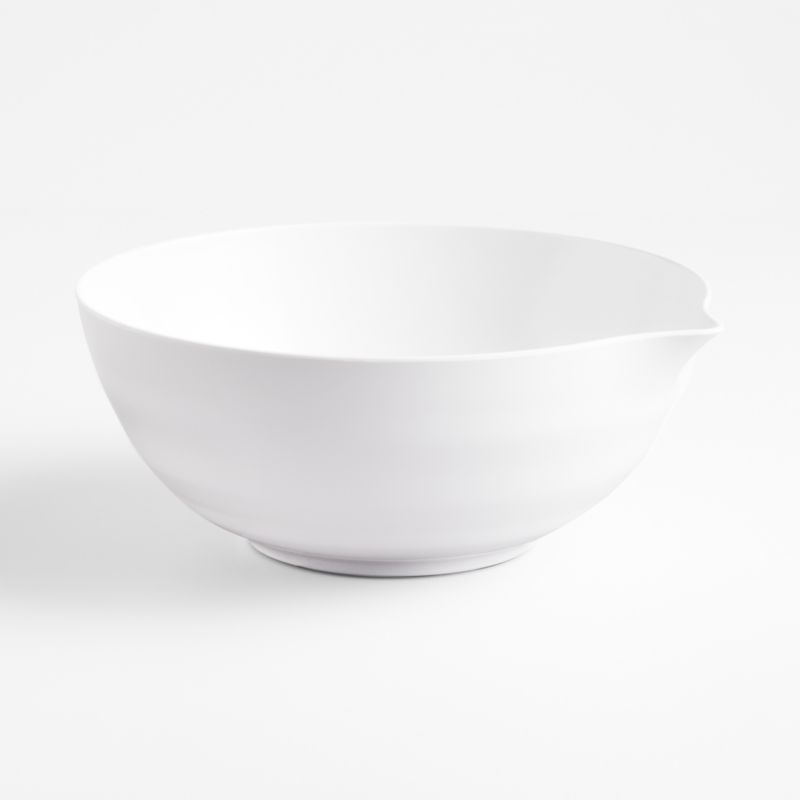 Orabel White Melamine Mixing Bowls with Lids, Set of 3 + Reviews, Crate &  Barrel