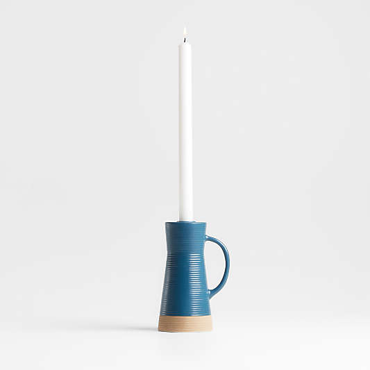 Sibely Small Ceramic Taper Candle Holder