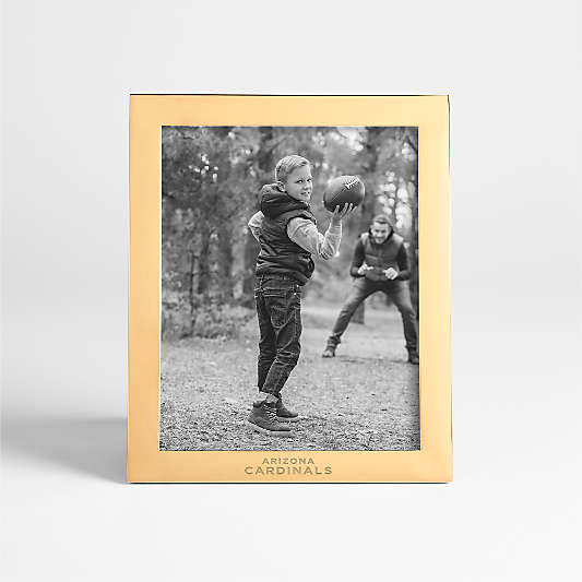 NFL Signature Brass 8x10 Tabletop Picture Frame