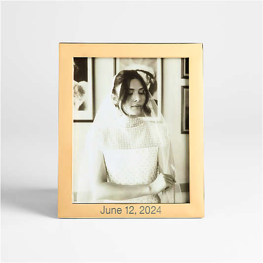 Signature Brass 8x10 Picture Frame