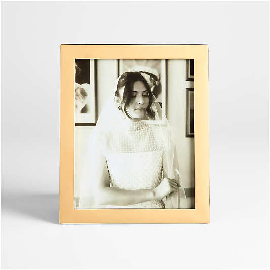 Signature Brass 8x10 Picture Frame