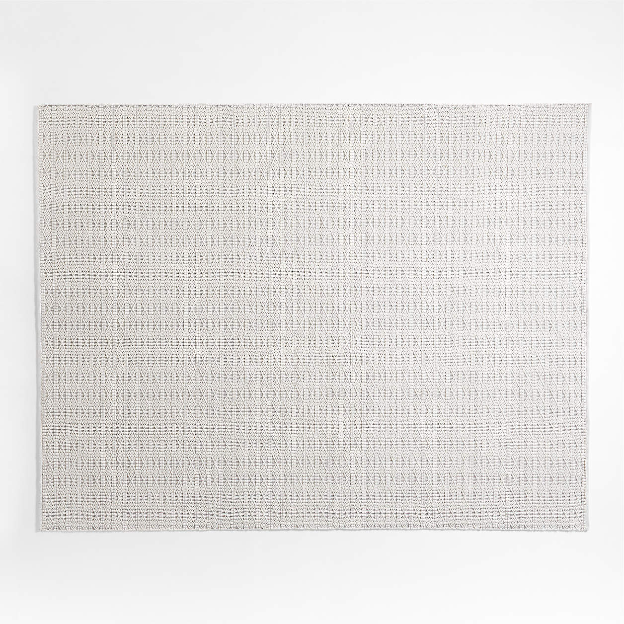 Signy Performance White Geometric Rug 8x10 + Reviews | Crate & Kids