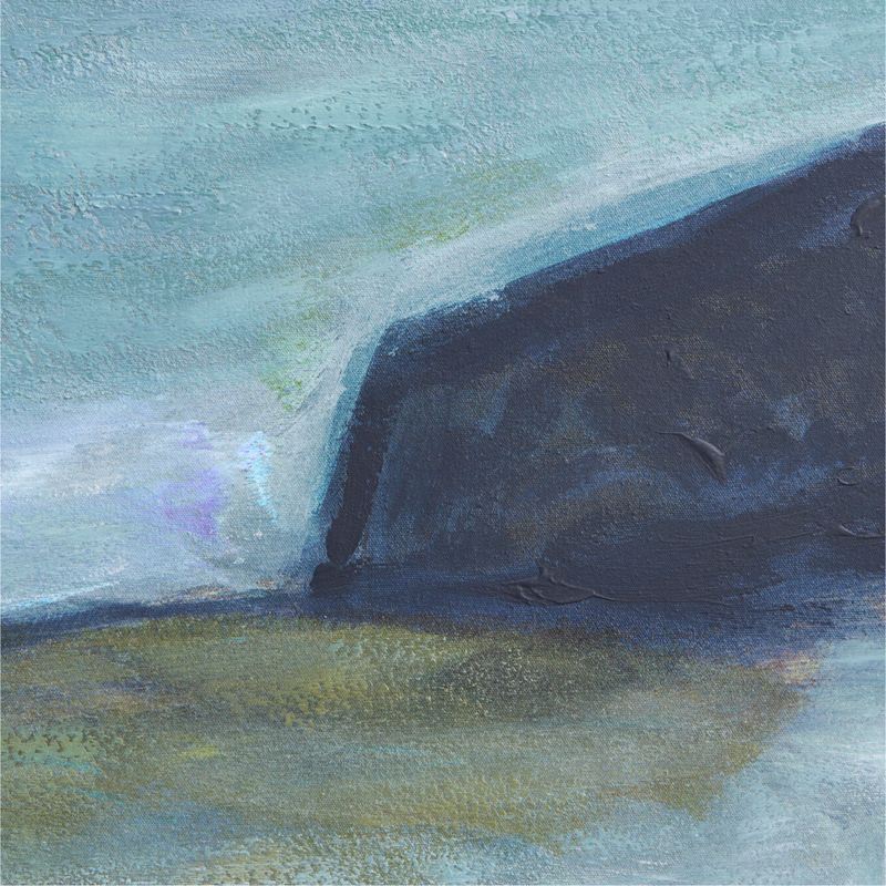 "Silent Passage I" 31.5" x 46.5" Framed Wall Art Print - image 6 of 7