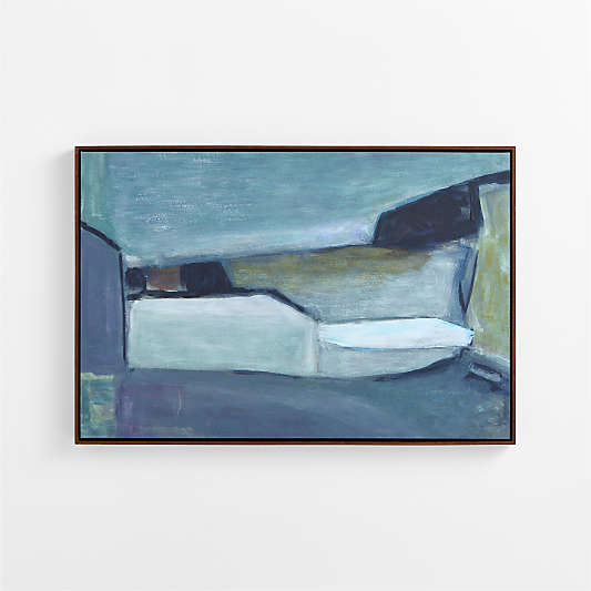 "Silent Passage I" 41.5" x 61.5" Framed Wall Art Print