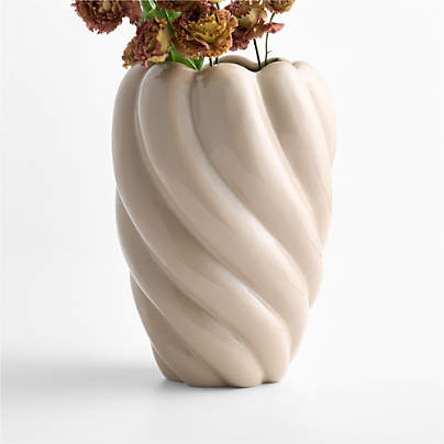 Silhouette Ceramic Vase 13.5" by Laura Harrier and Tiffany Howell