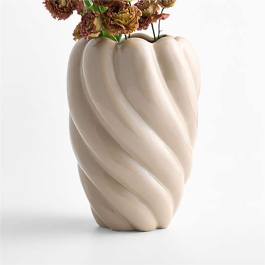 Silhouette Ceramic Vase 13.5" by Laura Harrier and Tiffany Howell