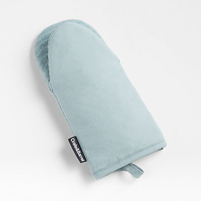 View Silicone Grip Blue Mist Oven Mitt details