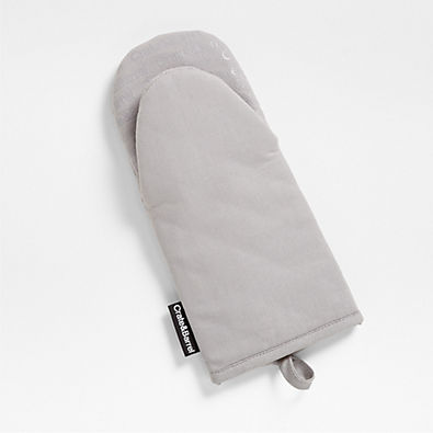 View Silicone Grip Alloy Grey Oven Mitt details