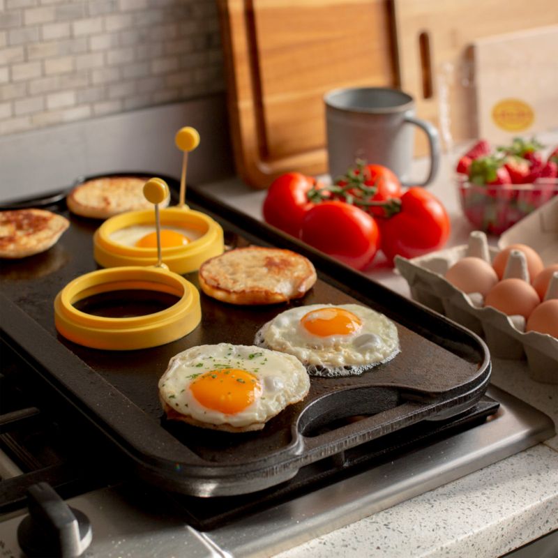 Yellow Silicone Pancake/Egg Ring - image 2 of 6
