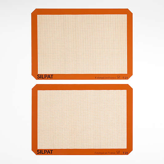 Silpat Sweet & Savory Half Sheet Baking Mats, Set of 2