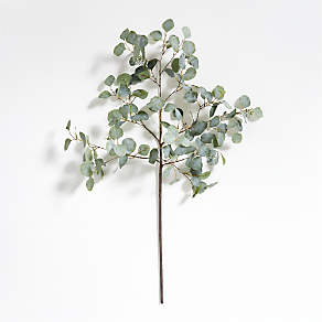 Artificial Flowers Stems Faux Long Stem Silver Dollar Leaves - Temu