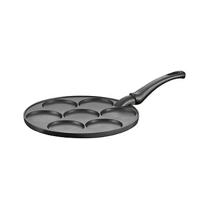 Nordic Ware Non Stick Silver Dollar Mini Pancake Waffle Griddle Pan 7-  3.25