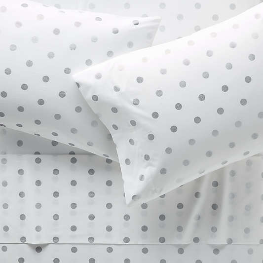 Organic Silver Dot Full Sheet Set