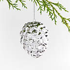 View Silver Pinecone Christmas Tree Ornament - image 1 of 2