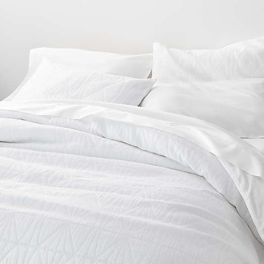 Silvio King Matelasse Duvet Cover