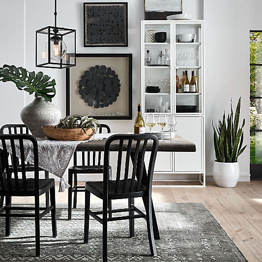 Yukon Weathered Grey Live Edge Solid Wood Dining Table