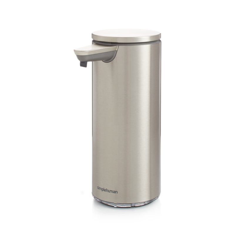 simplehuman ® Brushed Steel Rechargeable Sensor Pump 9-oz. Liquid Soap Dispenser - image 9 of 10