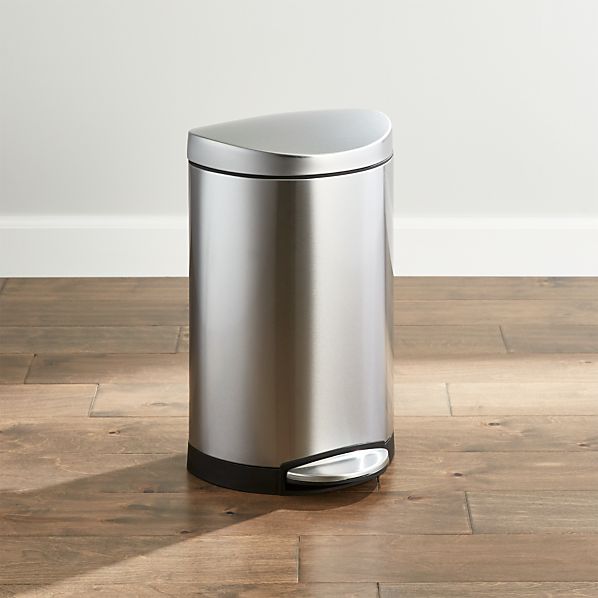 Details about 7L Round Metal Step Trash Can with Lid & Lifting Handle for Bathroom Kitchen Details about 7L Round Metal Step Trash Can with Lid & Lifting Handle for Bathroom Kitchen