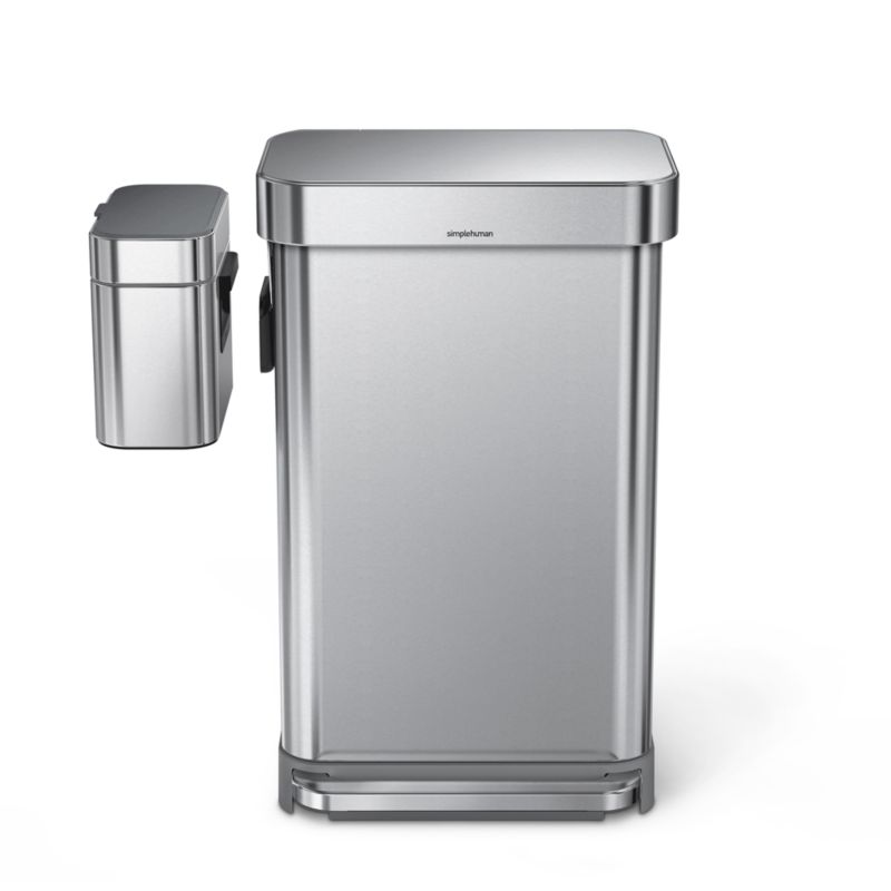 simplehuman ® 4-L Stainless Steel Compost Caddy