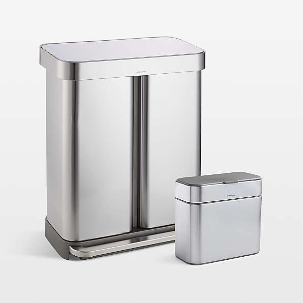 Simplehuman Trash Cans | Crate & Barrel Canada