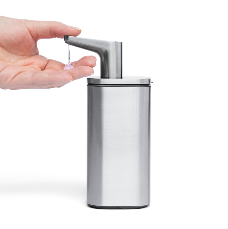 simplehuman ® 10-Oz. Brushed Stainless Steel Pulse Pump Liquid Soap Dispenser - image 5 of 6