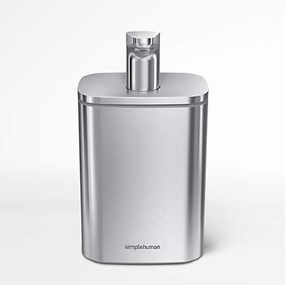 simplehuman ® 16-Oz. Brushed Stainless Steel Pulse Pump Liquid Soap Dispenser