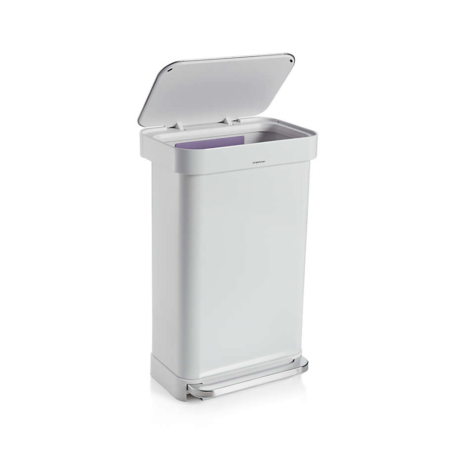 simplehuman Step Trash Can with Liner Pocket - 55L