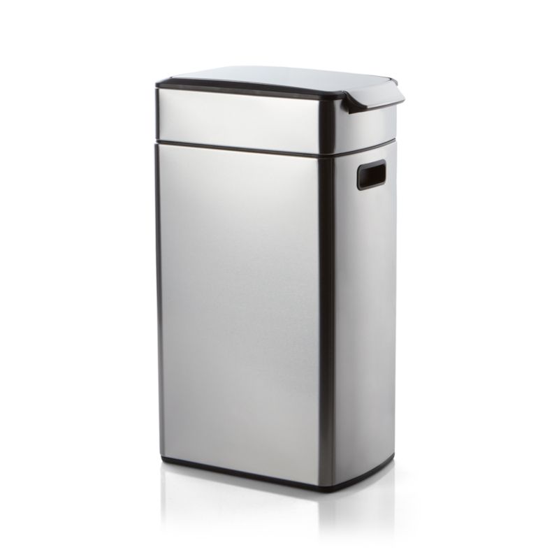 simplehuman ® 40-Liter/10.5-Gallon Slim Touch-Bar Trash Can