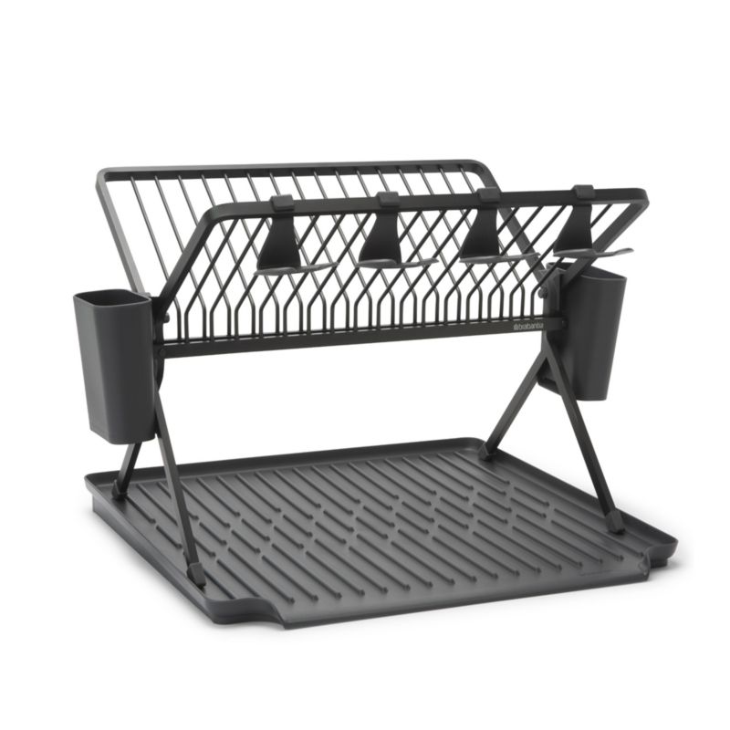 Brabantia Sinkside Foldable Dish Rack, Dark Gray, Large - image 6 of 7