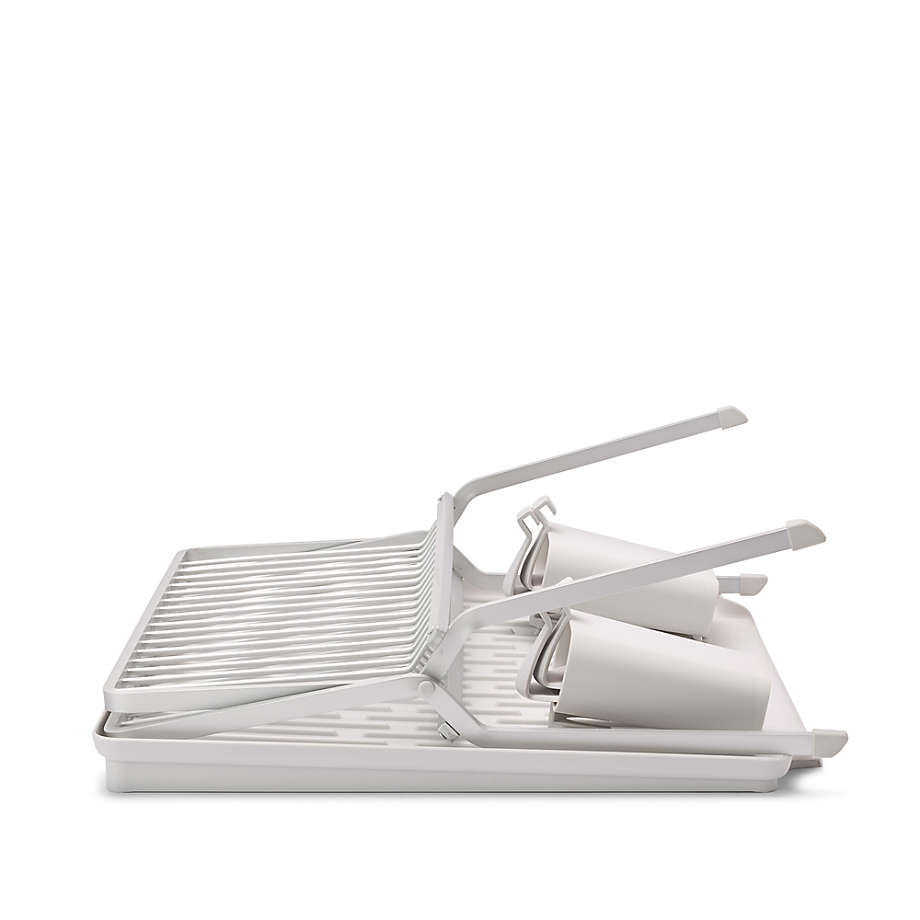 Foldable Dish Drying Rack SinkSide, Small - Light Grey