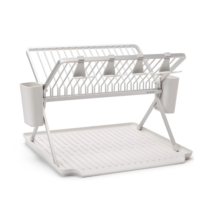 Brabantia Sinkside Foldable Dish Rack, Light Gray, Large - image 5 of 6