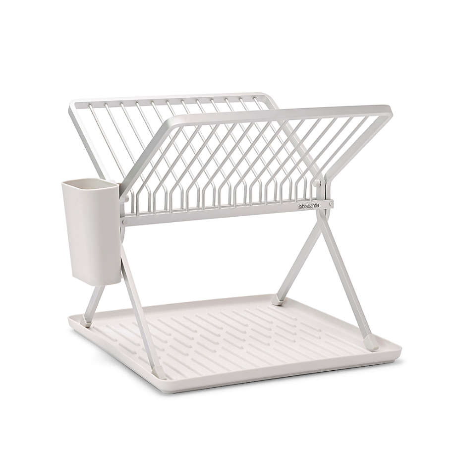 Foldable Dish Drying Rack SinkSide, Small - Mid Grey