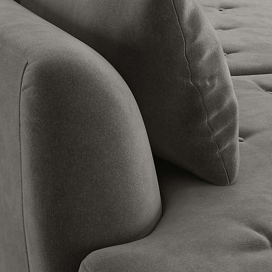 Sinuous 3-Piece Double Chaise Sectional Sofa by Athena Calderone