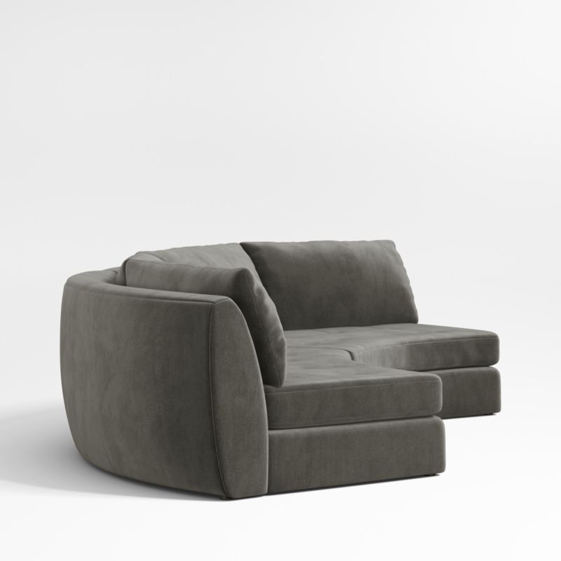 Sinuous 2-Piece Sectional Sofa by Athena Calderone - image 7 of 10