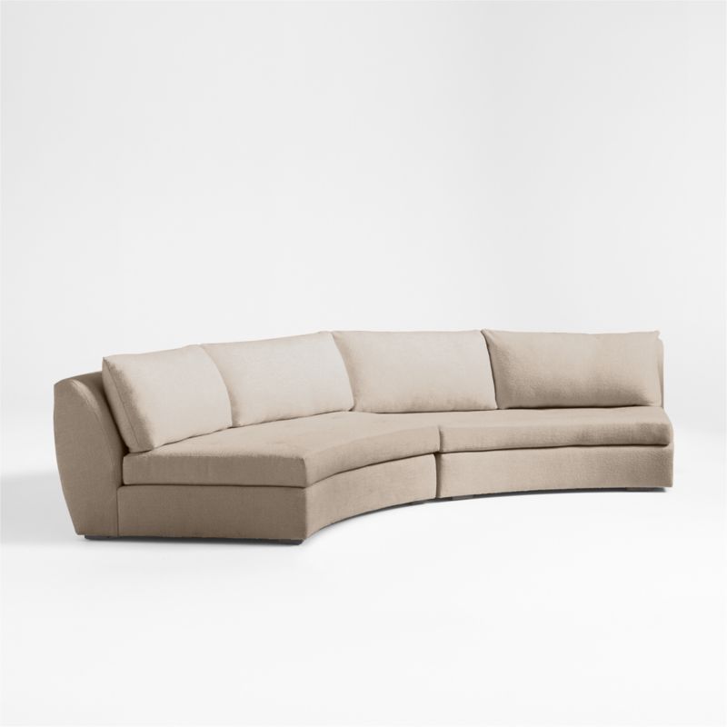 Sinuous 2-Piece Sectional Sofa by Athena Calderone - image 6 of 9