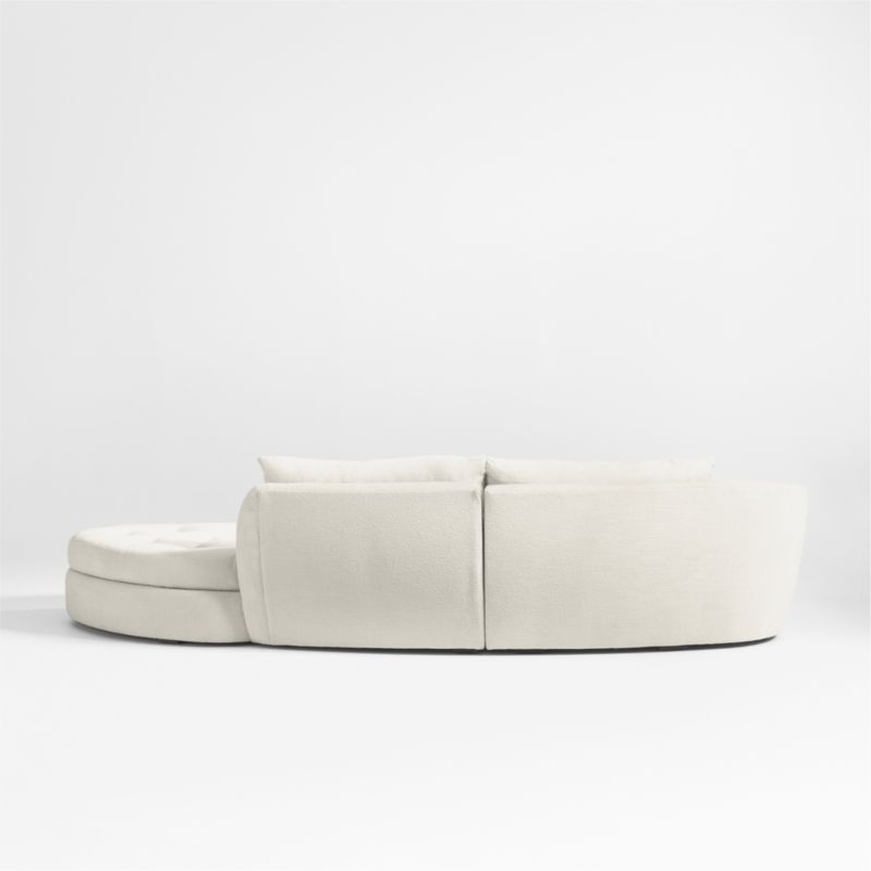 Sinuous 2-Piece Chaise Sectional Sofa by Athena Calderone - image 8 of 10