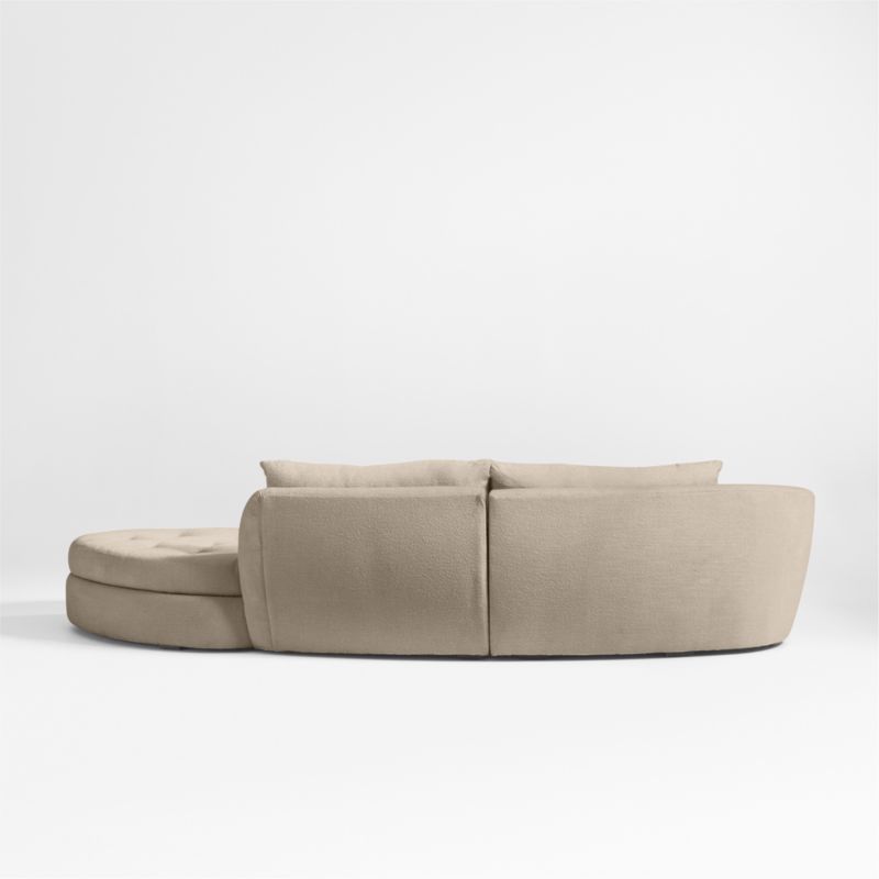 Sinuous 2-Piece Chaise Sectional Sofa by Athena Calderone - image 8 of 9