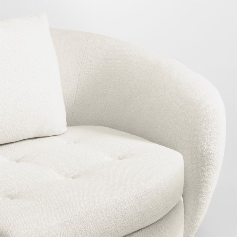 Sinuous 3-Piece Chaise Sectional Sofa by Athena Calderone - image 9 of 10