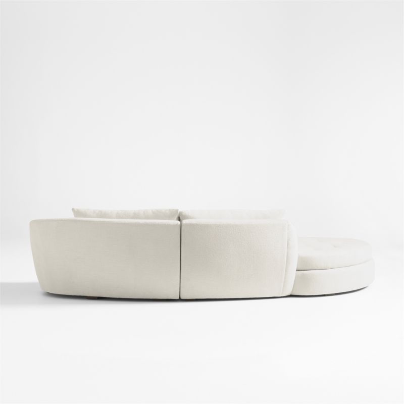 Sinuous 2-Piece Chaise Sectional Sofa by Athena Calderone - image 8 of 10