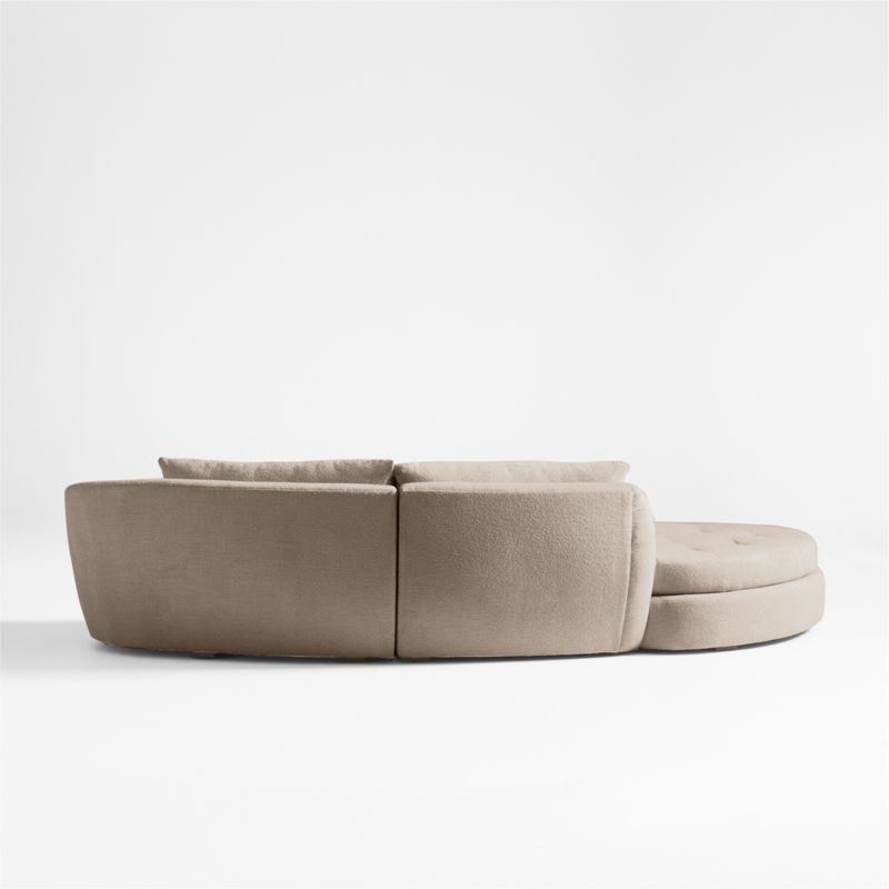 Sinuous 2-Piece Chaise Sectional Sofa by Athena Calderone - image 8 of 9