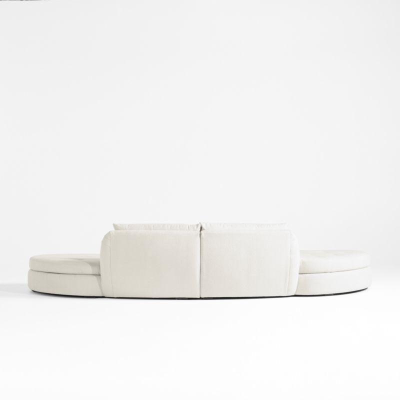 Sinuous 2-Piece Chaise Sectional Sofa by Athena Calderone - image 8 of 10