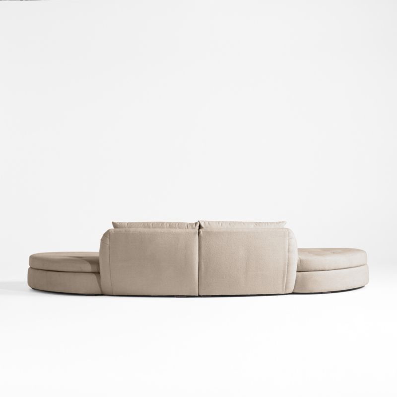 Sinuous 2-Piece Chaise Sectional Sofa by Athena Calderone - image 8 of 9