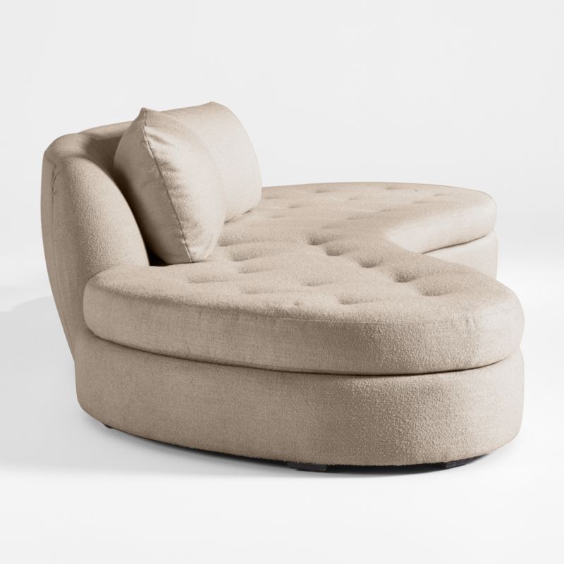 Sinuous 2-Piece Chaise Sectional Sofa by Athena Calderone - image 7 of 9