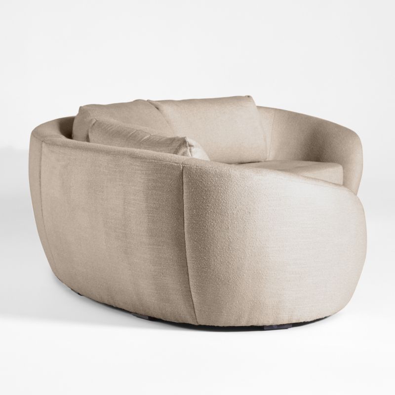 Sinuous 3-Piece Chaise Sectional Sofa by Athena Calderone - image 7 of 9