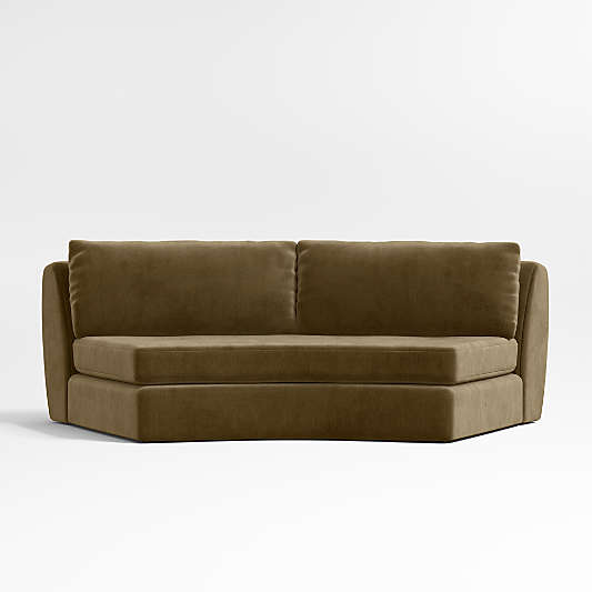 Sinuous Armless Sofa by Athena Calderone